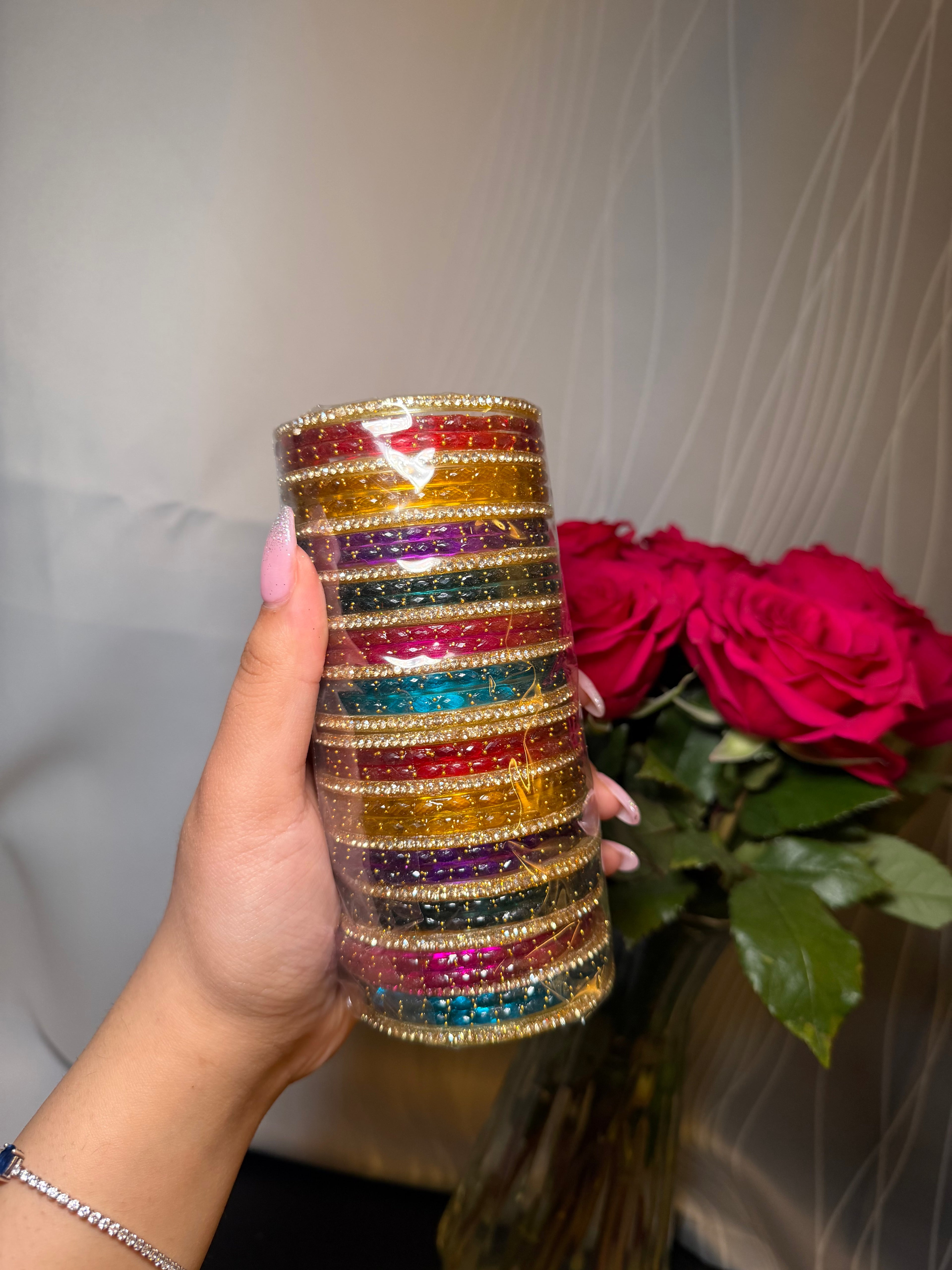 Multicolor Kashmiri Bangles