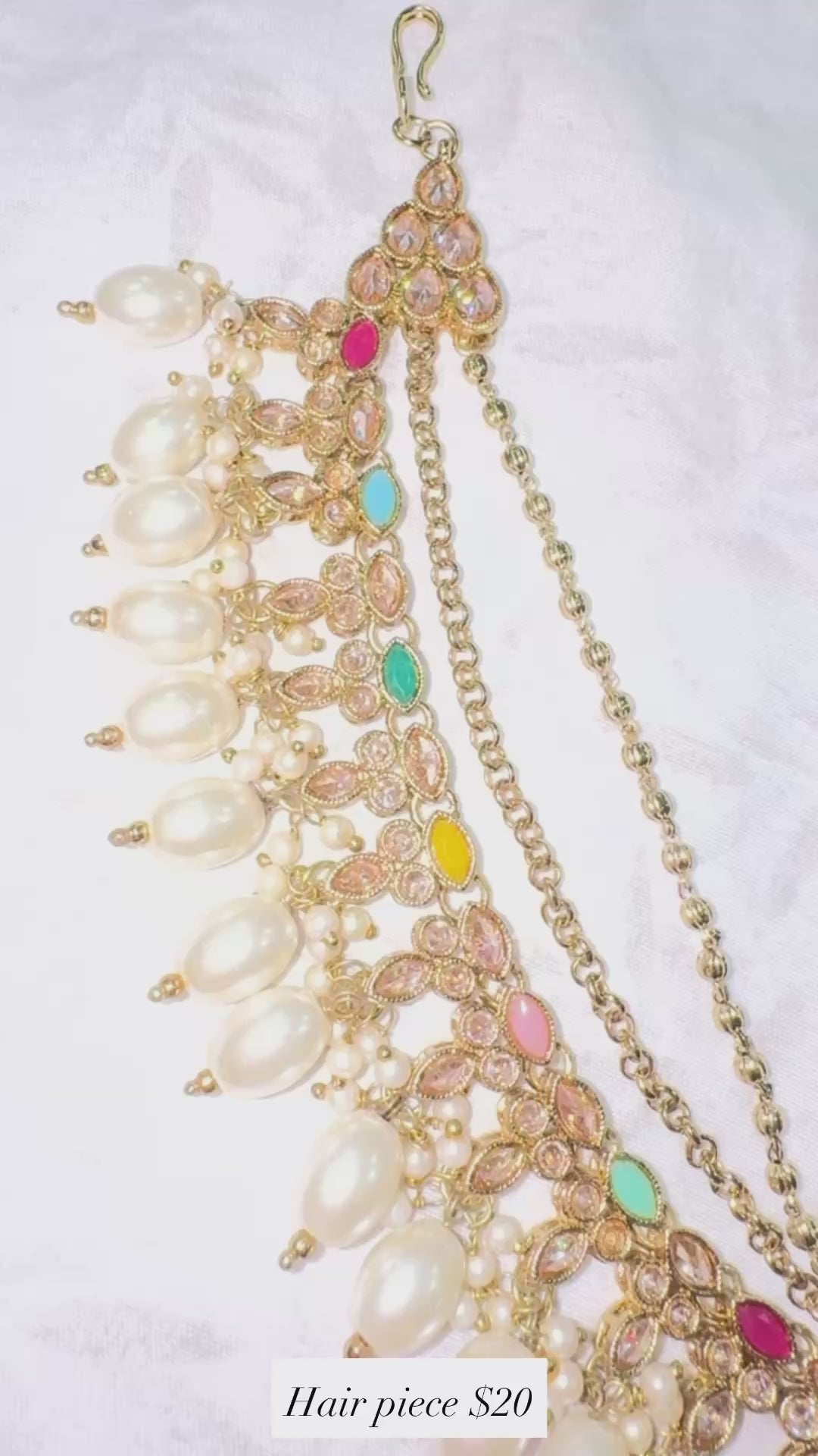 Multicolored hair piece (braid set)